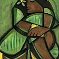  Tommervik Cubist Hula Girl Art Print